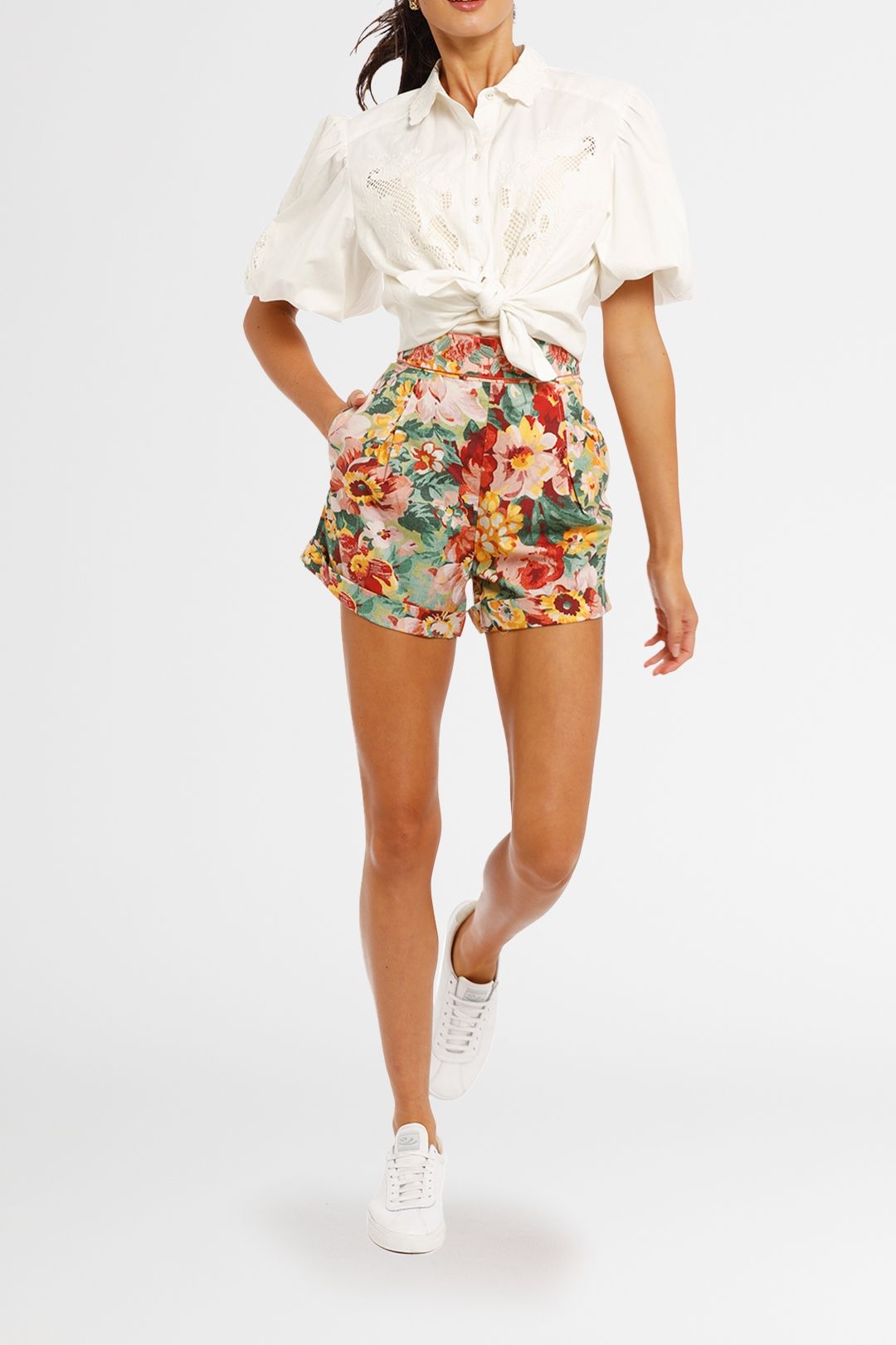 Ministry of Style Into The Garden Shorts floral