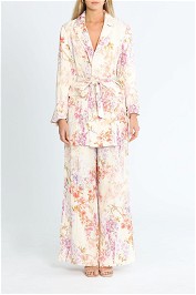 Ministry of Style Joyful Blooms Blazer and Pant Set