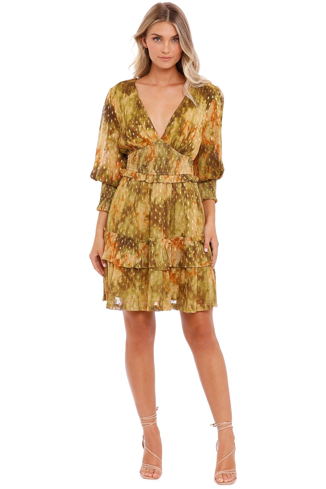 Harper Ruffle Mini Dress by Shona Joy for Hire