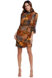 Ministry of Style Nostalgic Affair Mini Dress Abstract