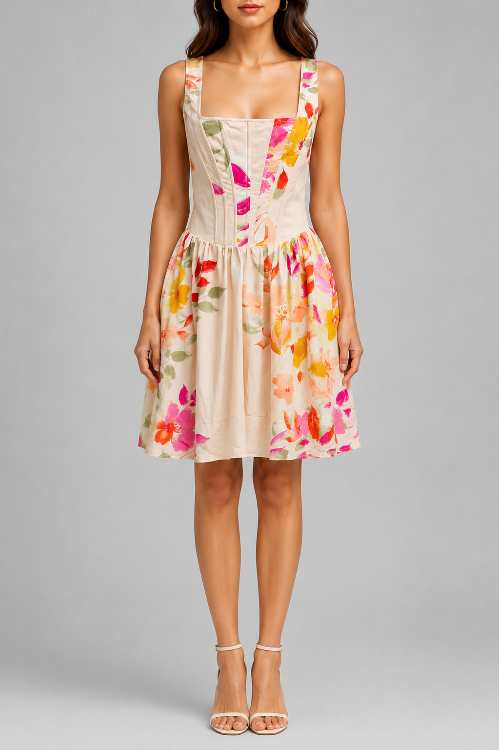 MOS the Label Party Floral Mini Dress