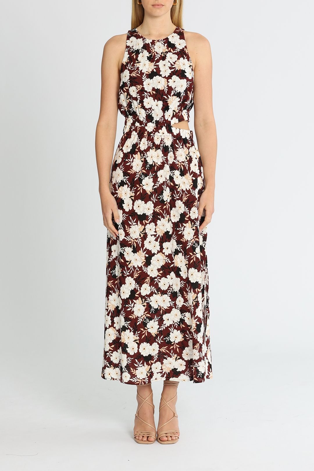 Mink Pink Maya Midi Dress