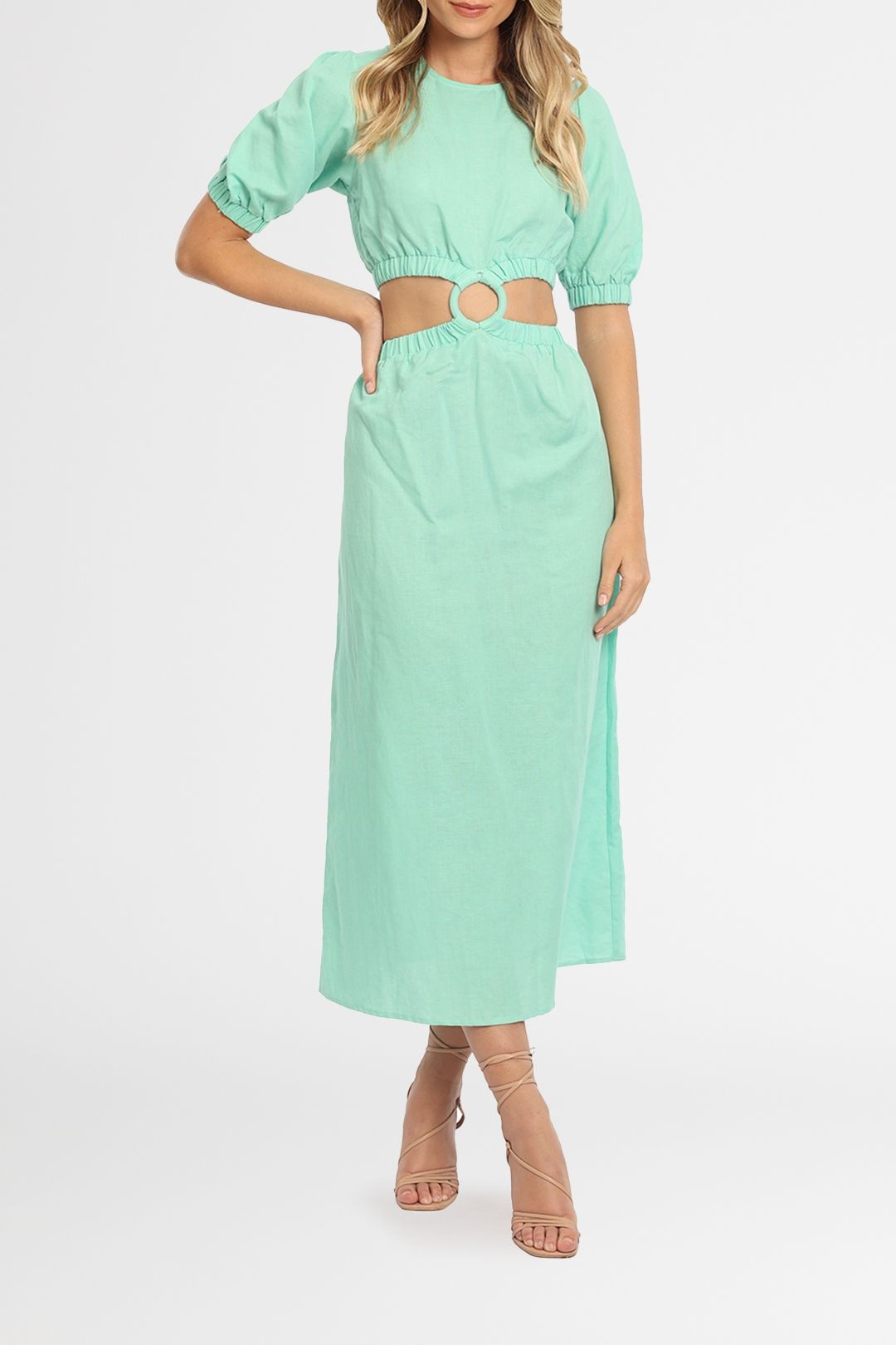 Mink Pink Ring Midi Dress
