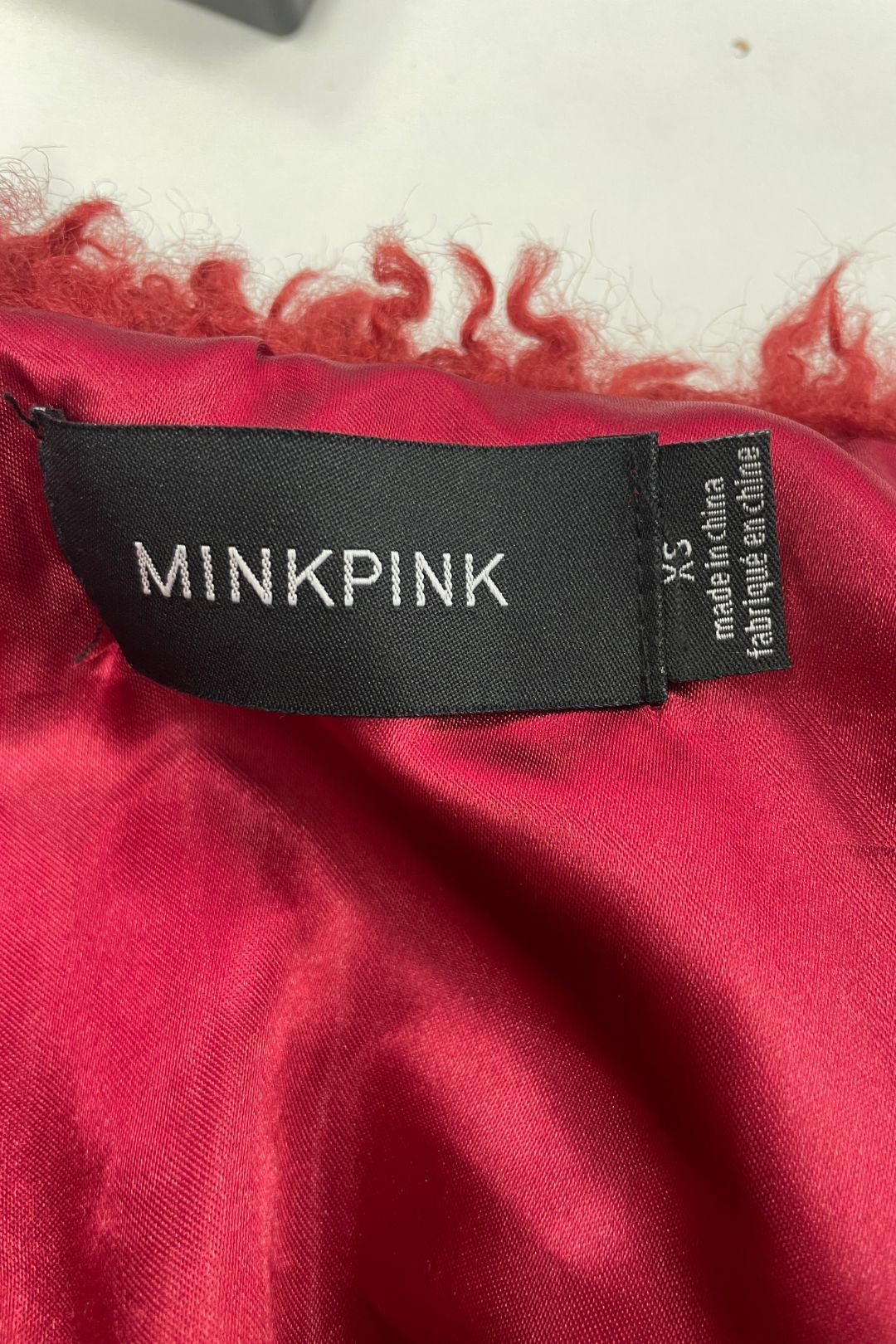 Mink Pink Marlow Faux Fur Jacket
