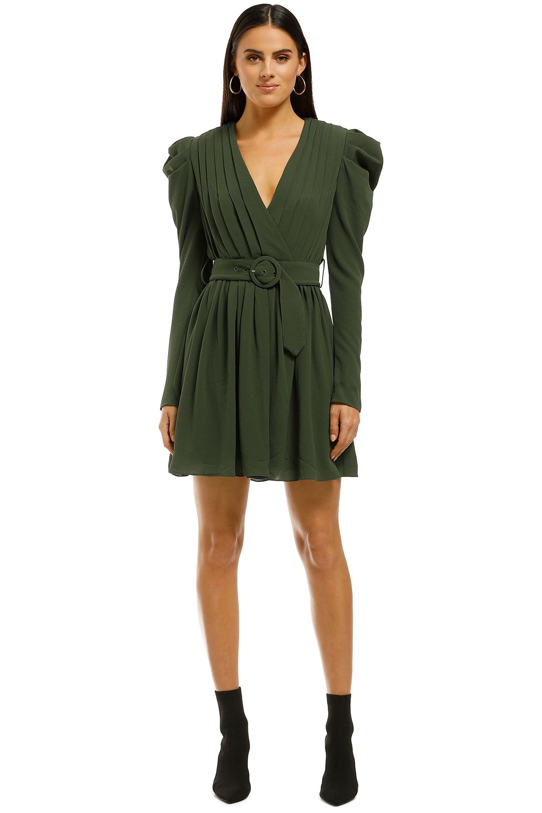 Misha collection green clearance dress