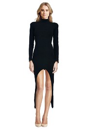 Misha Collection - Allegra Dress - Black - Front