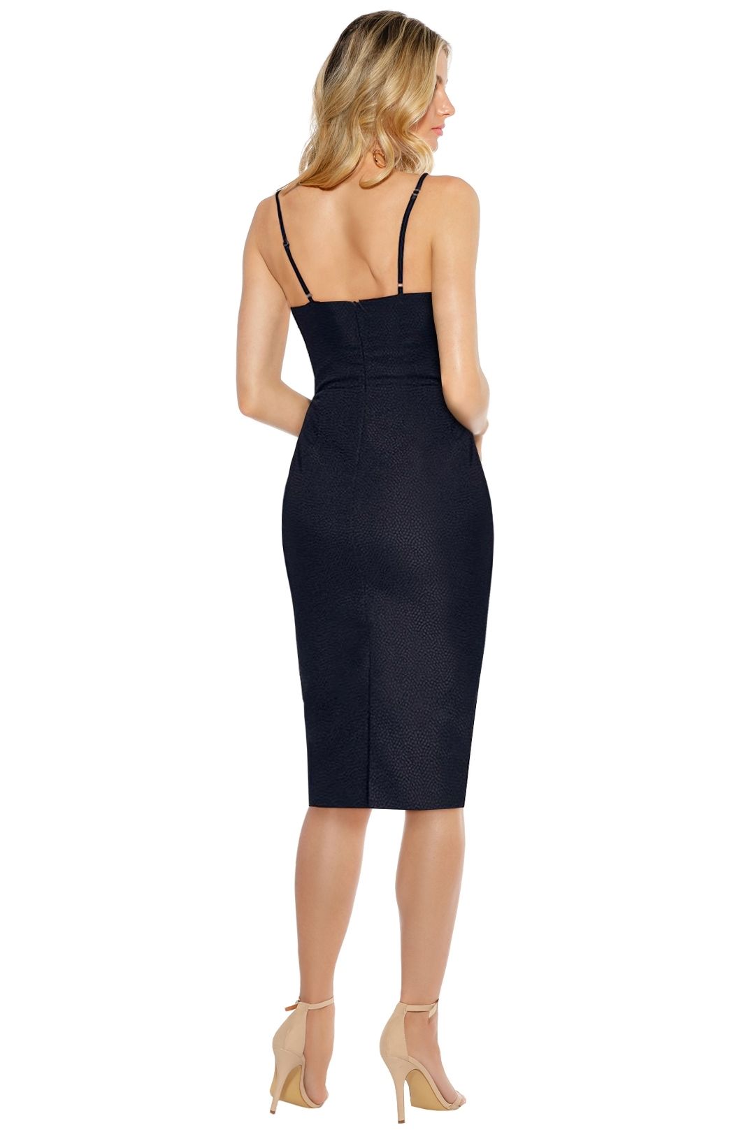 Misha Collection - Felicienne Dress - Black - Back