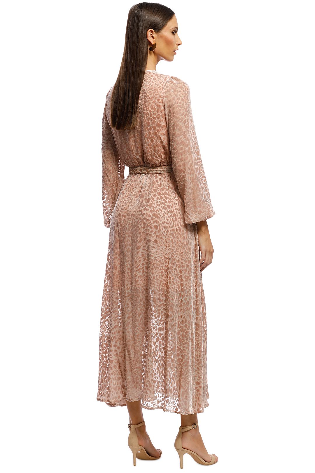 Kelsie Dress in Leopard by Misha Collection for Hire