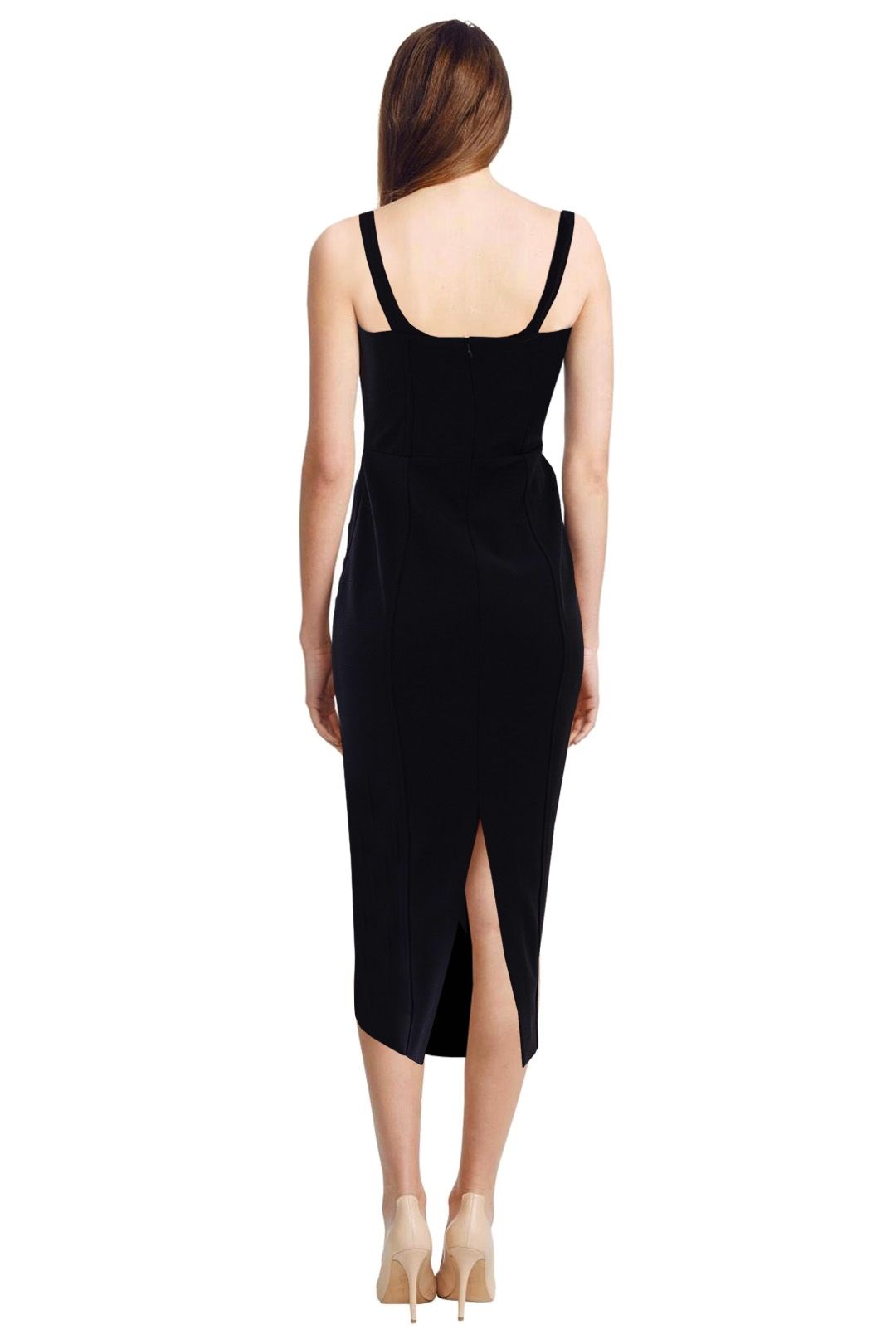 Misha Collection - Lorenza Dress - Black - Back