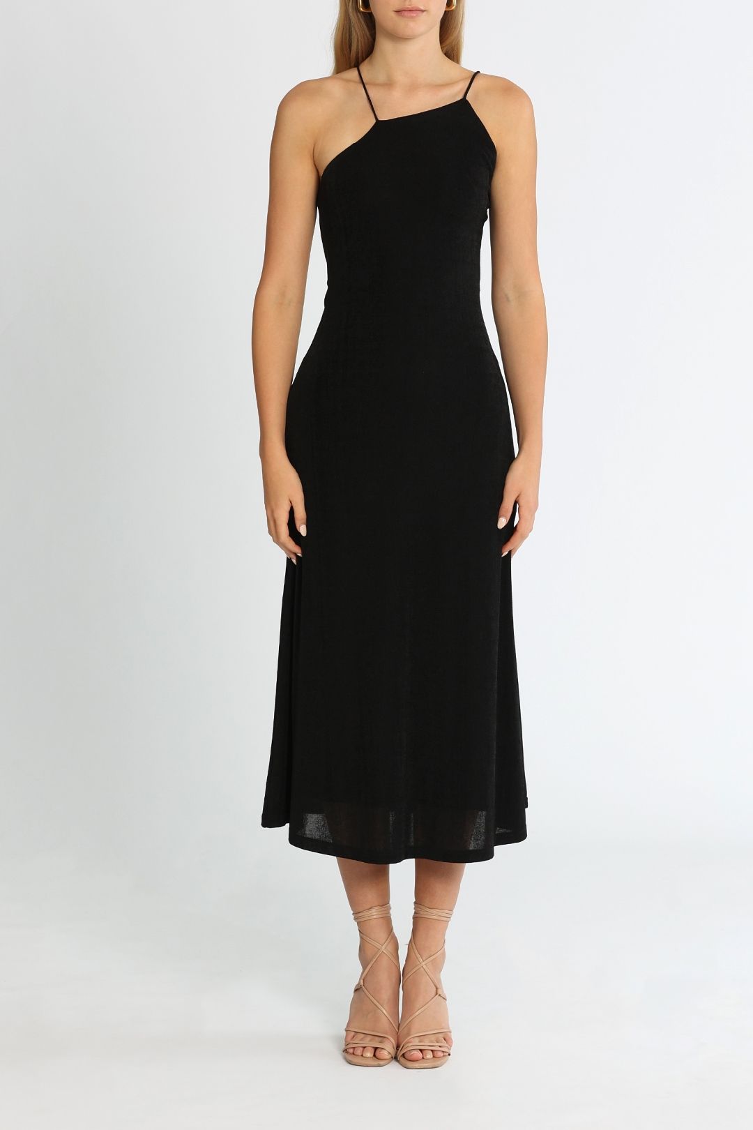 Misha Maple Dress Black