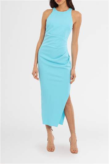 sachin and babi light blue dress SABINE Backless Maxi Dress in Black  OUTCAST