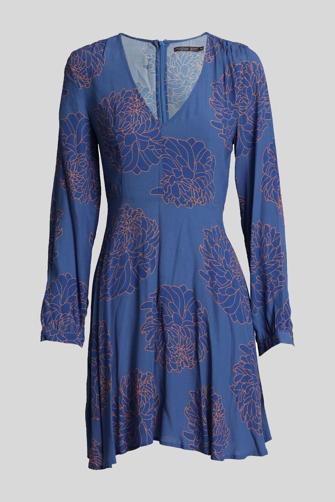 Mister Zimi Paige Mini Dress in Blue