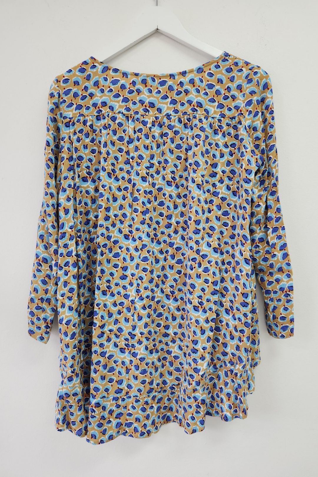Mister Zimi - Peacock Print Louise Long Sleeve Top
