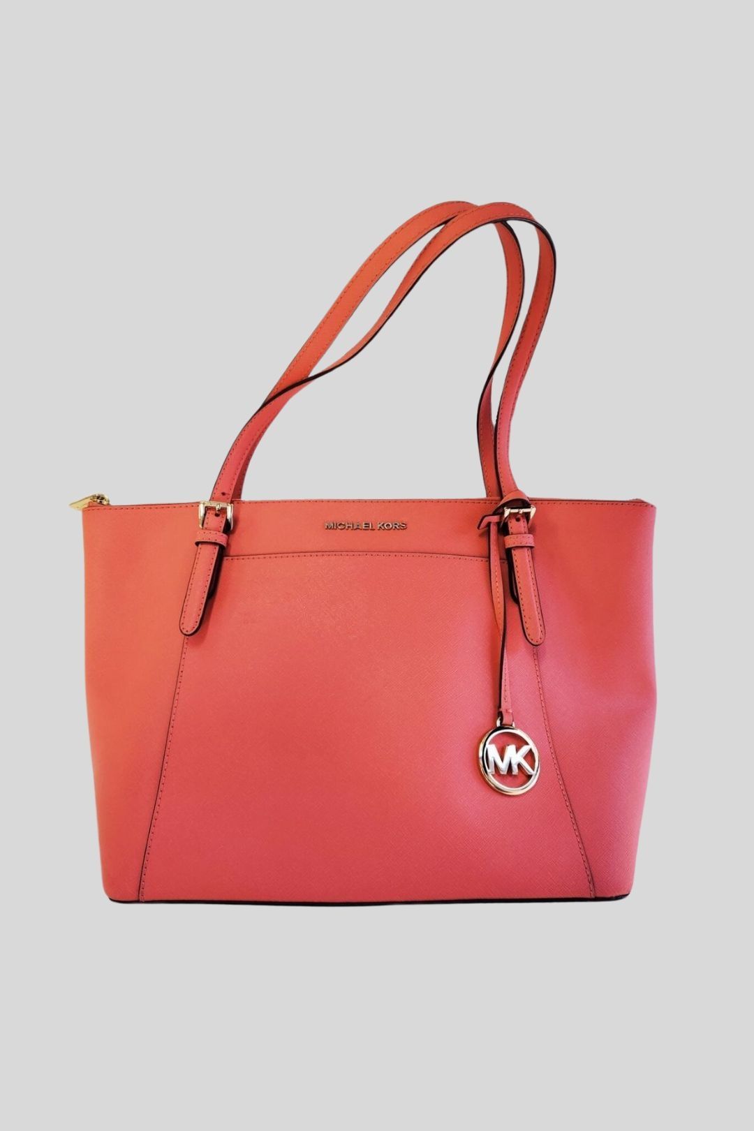 Marilyn Medium Saffiano Leather Tote Bag