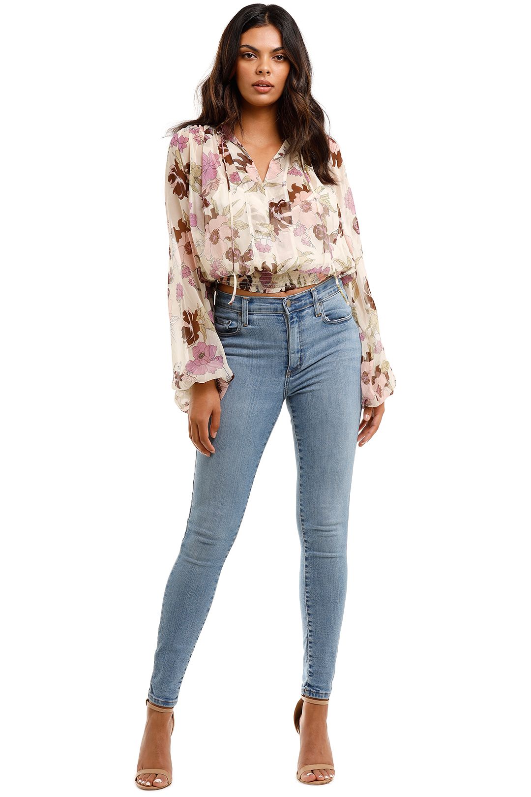 MLM Label Solstice Blouse Aster Floral Light