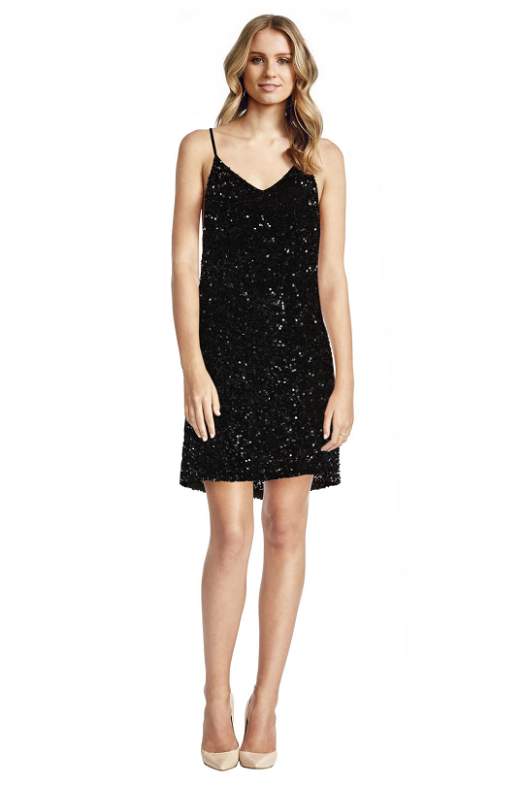 mlv sequin dress Olivia Mini Sequin Dress by MLV for Hire