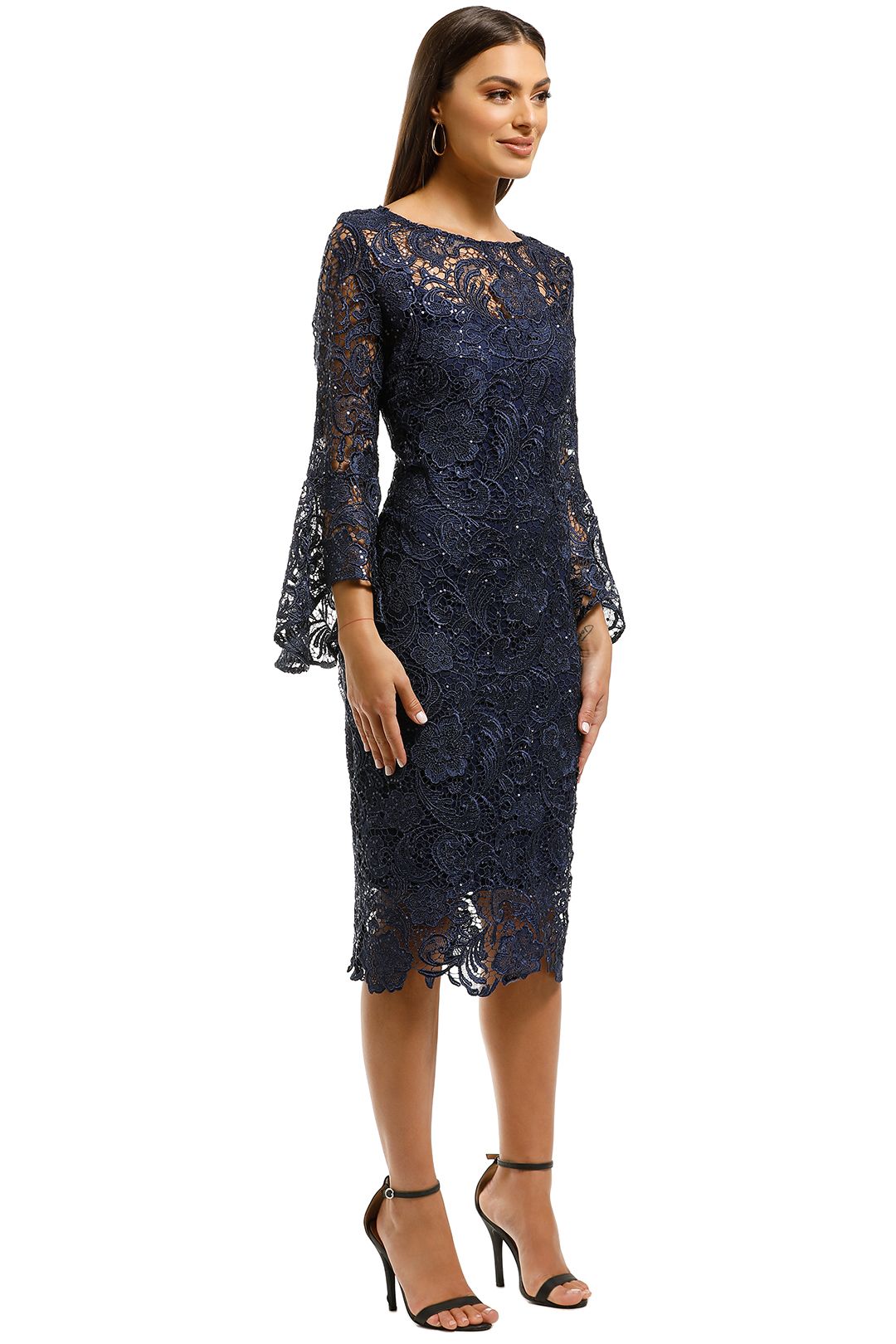 Montique-Chrystella-Lace-and-Sequin-Cocktail-Dress-Side