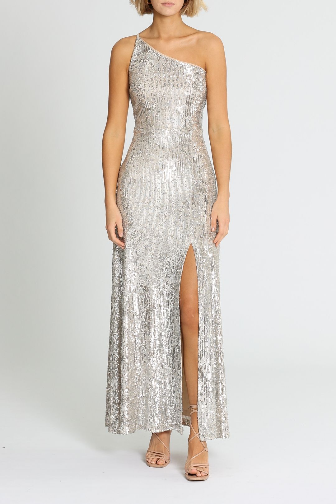 Montique - Elle Sequin Mink Gown - Mink