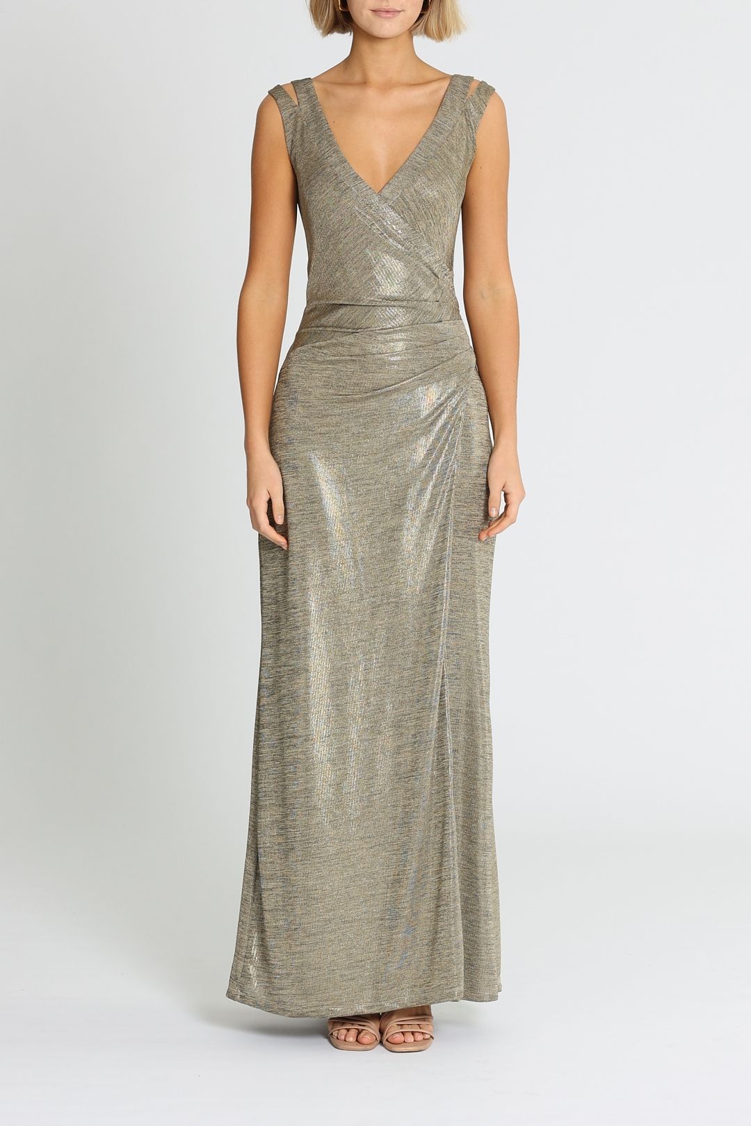 Milani Metallic Gown by Montique for Hire