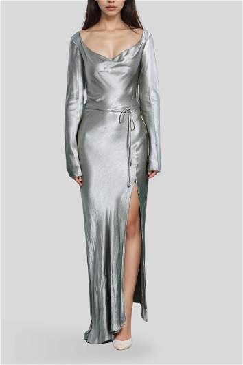sass and bide silver moon dress SIRO DRESS IN SILVER | CULT MIA