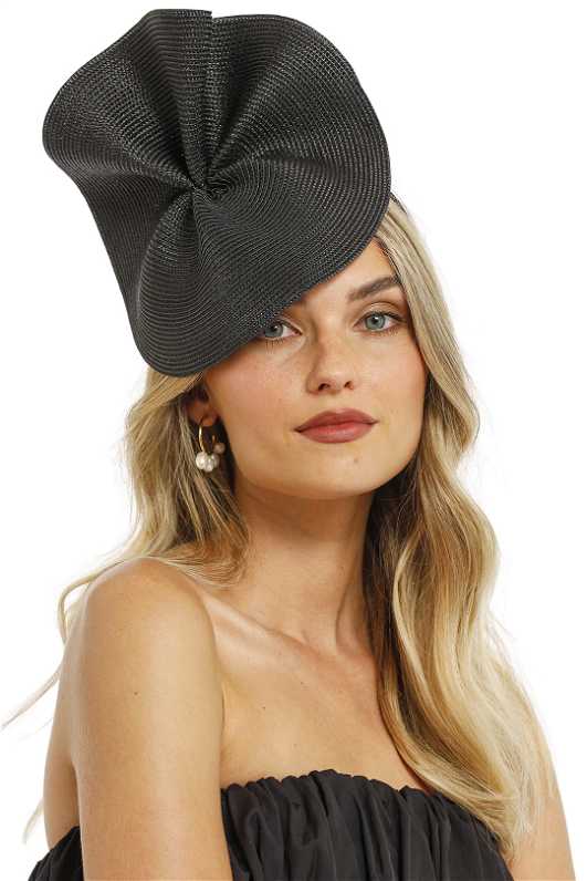 Morgan & Taylor Nyla Fascinator in Black main image 1