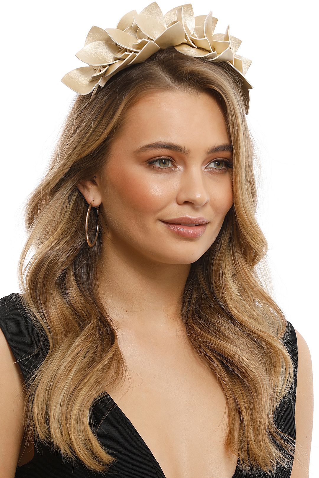 Adele Fascinator in Gold by Morgan Taylor for Hire