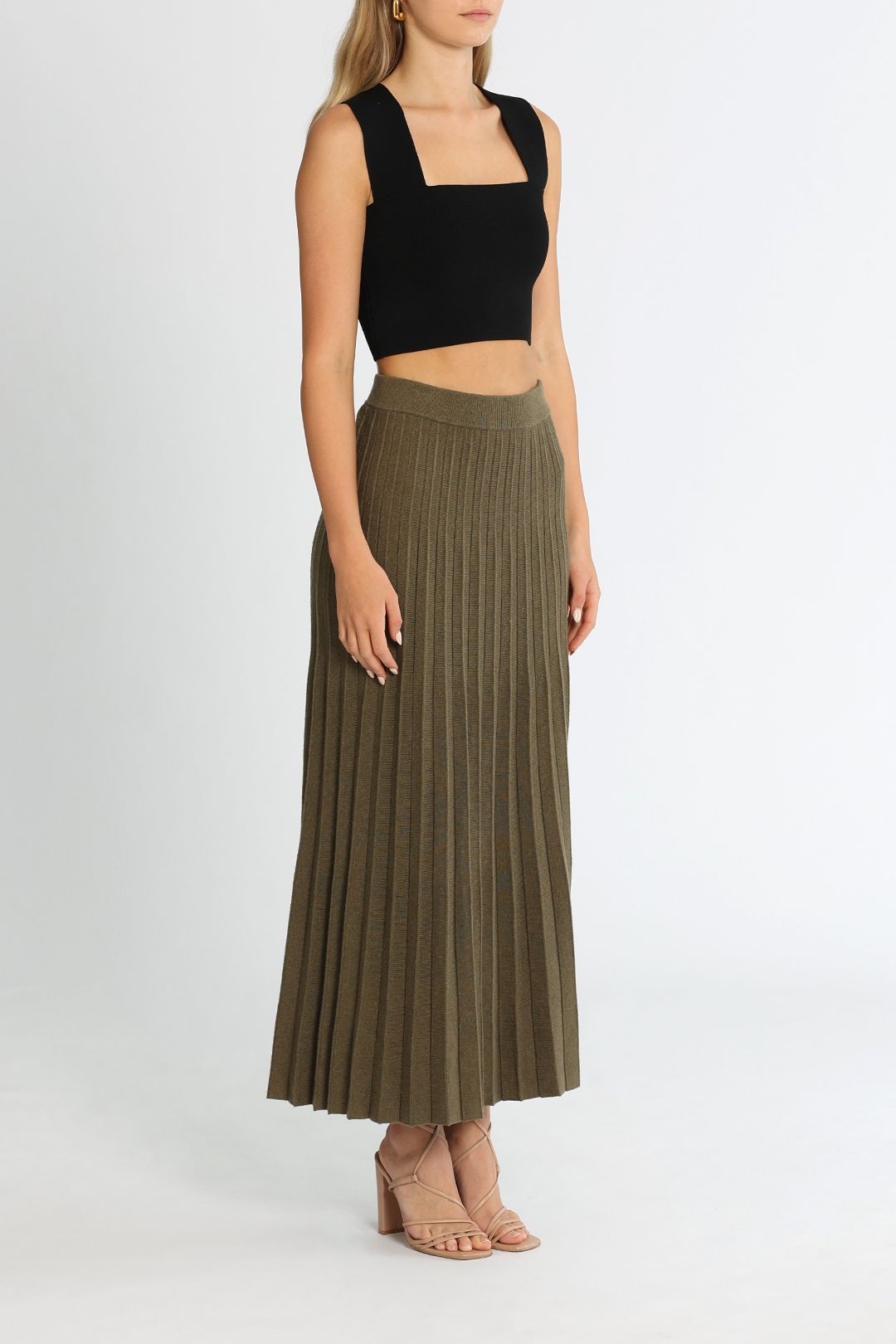 Hire Cameron Pleated Maxi Skirt Morrison GlamCorner