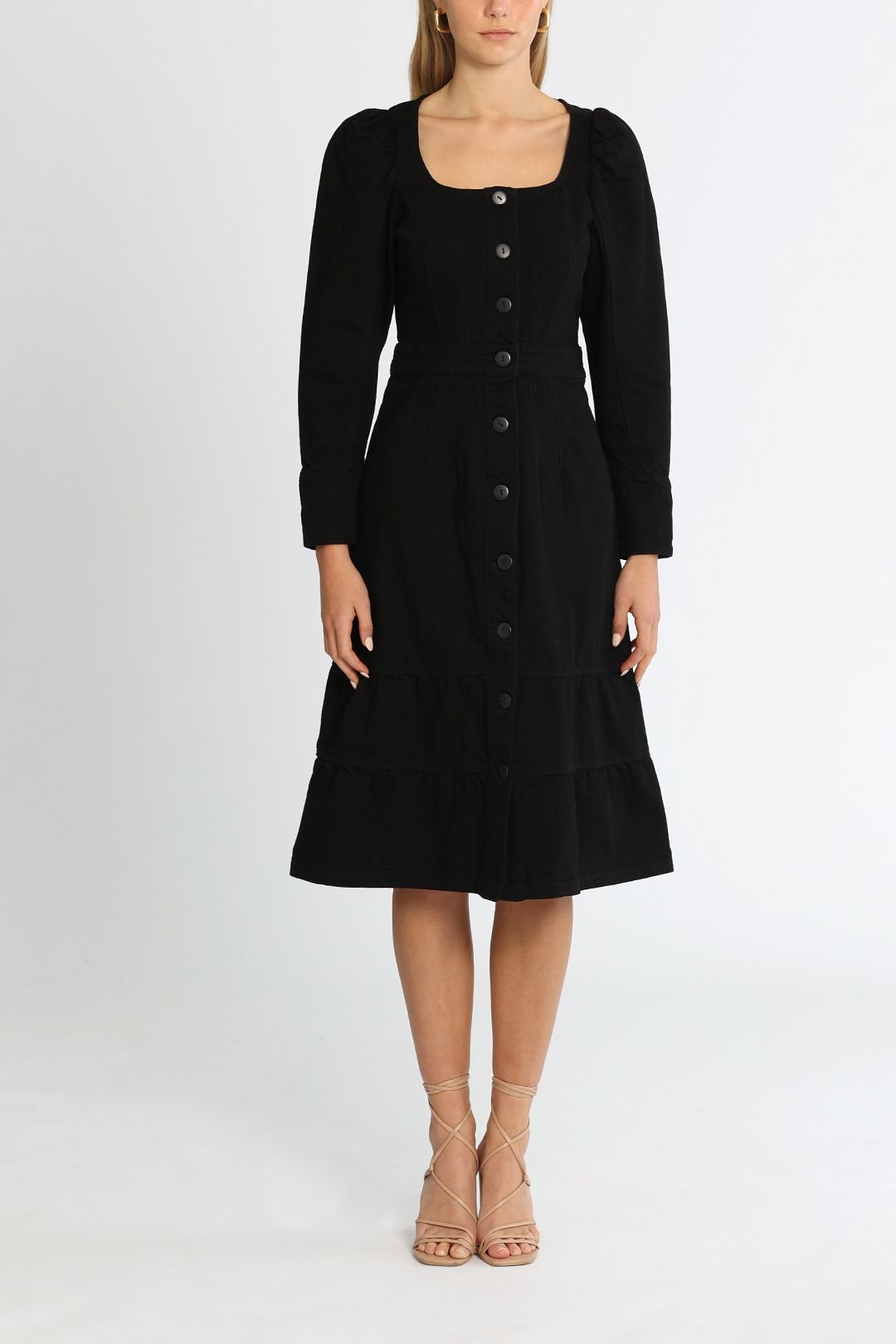 Morrison Max Denim Dress Black
