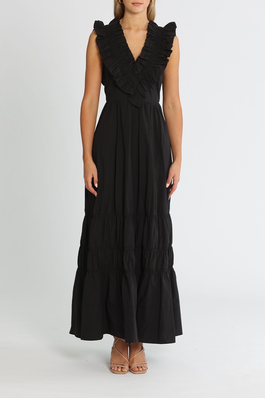 ombre blue maxi dress Nox Anabel C1420 Long Prom Ombre Dress