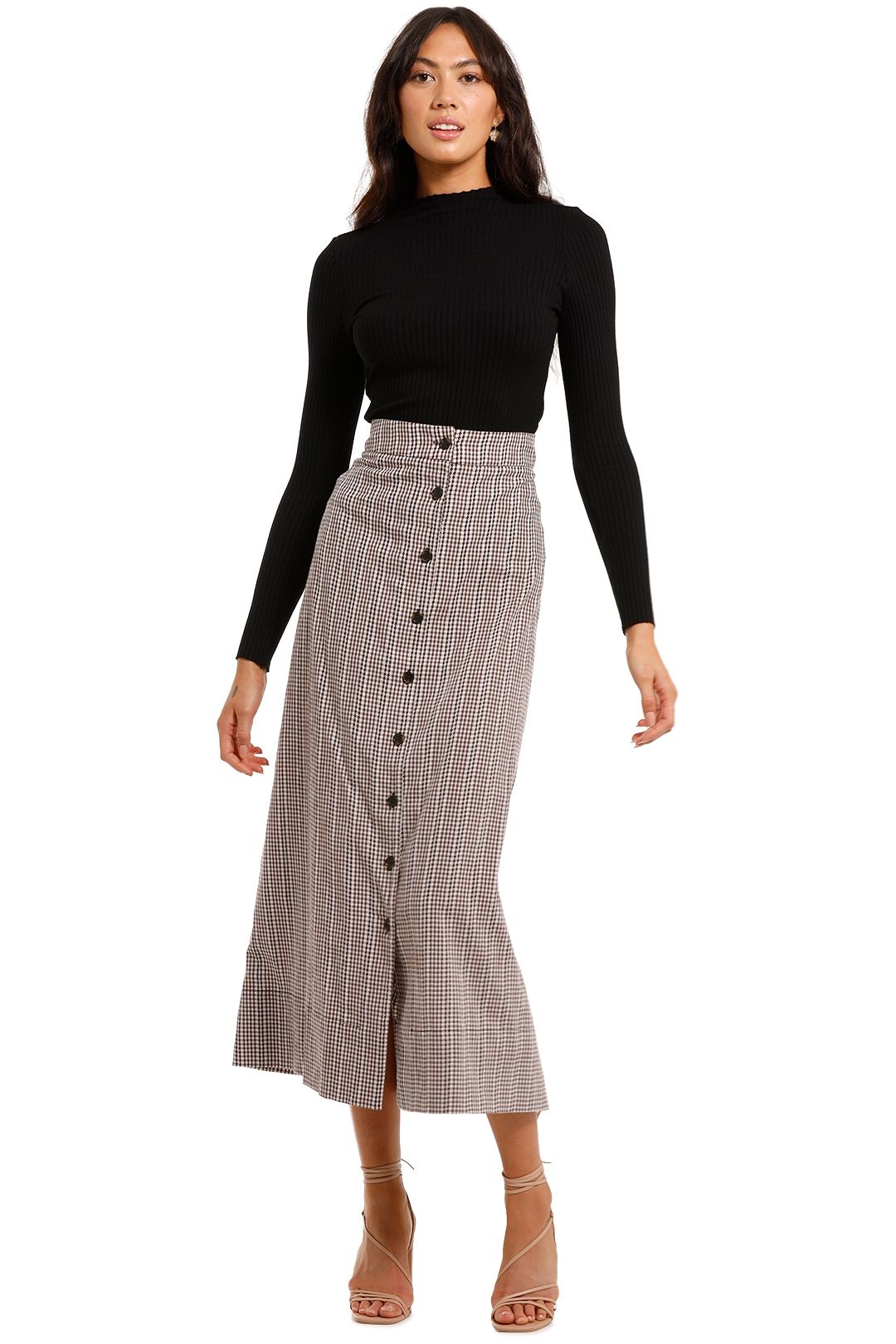 Morrison Tana Maxi Skirt check