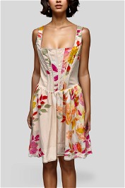 MOS the Label Party Floral Mini Dress