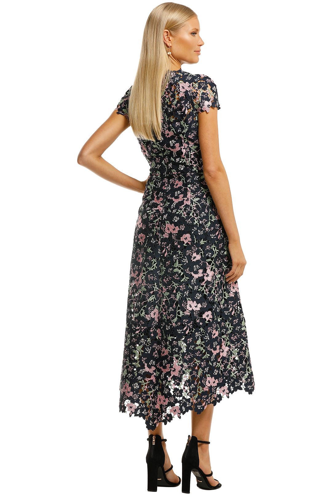 Birdy Dress in Floral by Moss and Spy for Rent | GlamCorner