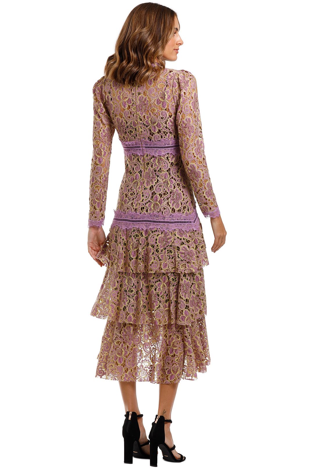 Ros tiered lace dress outlet