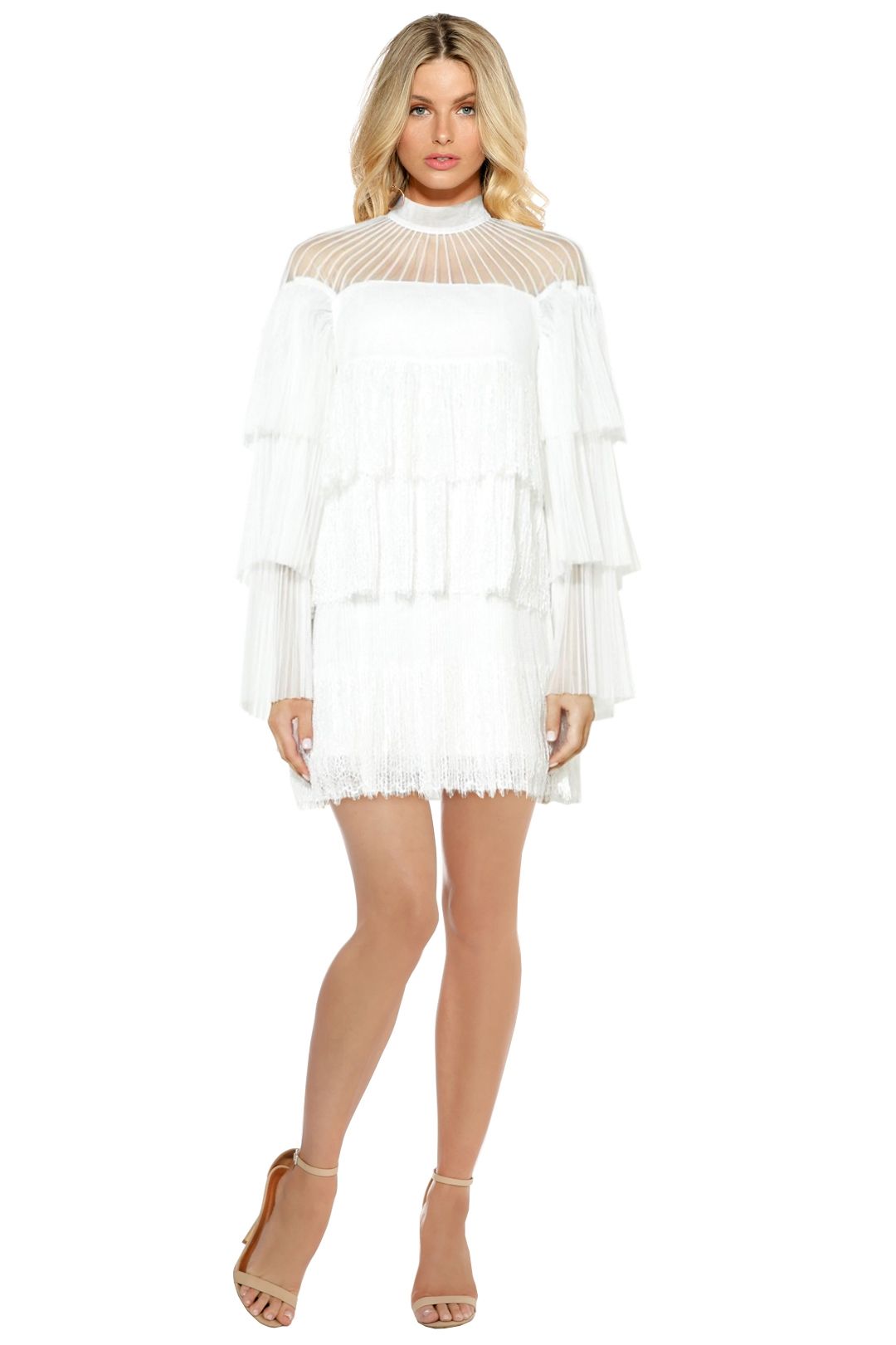 Mossman white lace dress deals