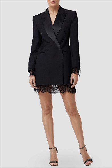 Hire Onyx Blazer Dress Mossman GlamCorner