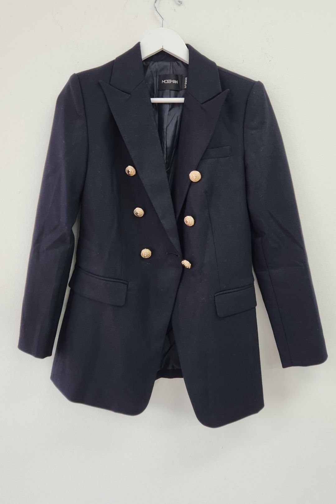 Buy The Signature Blazer in Navy Mossman GlamCorner