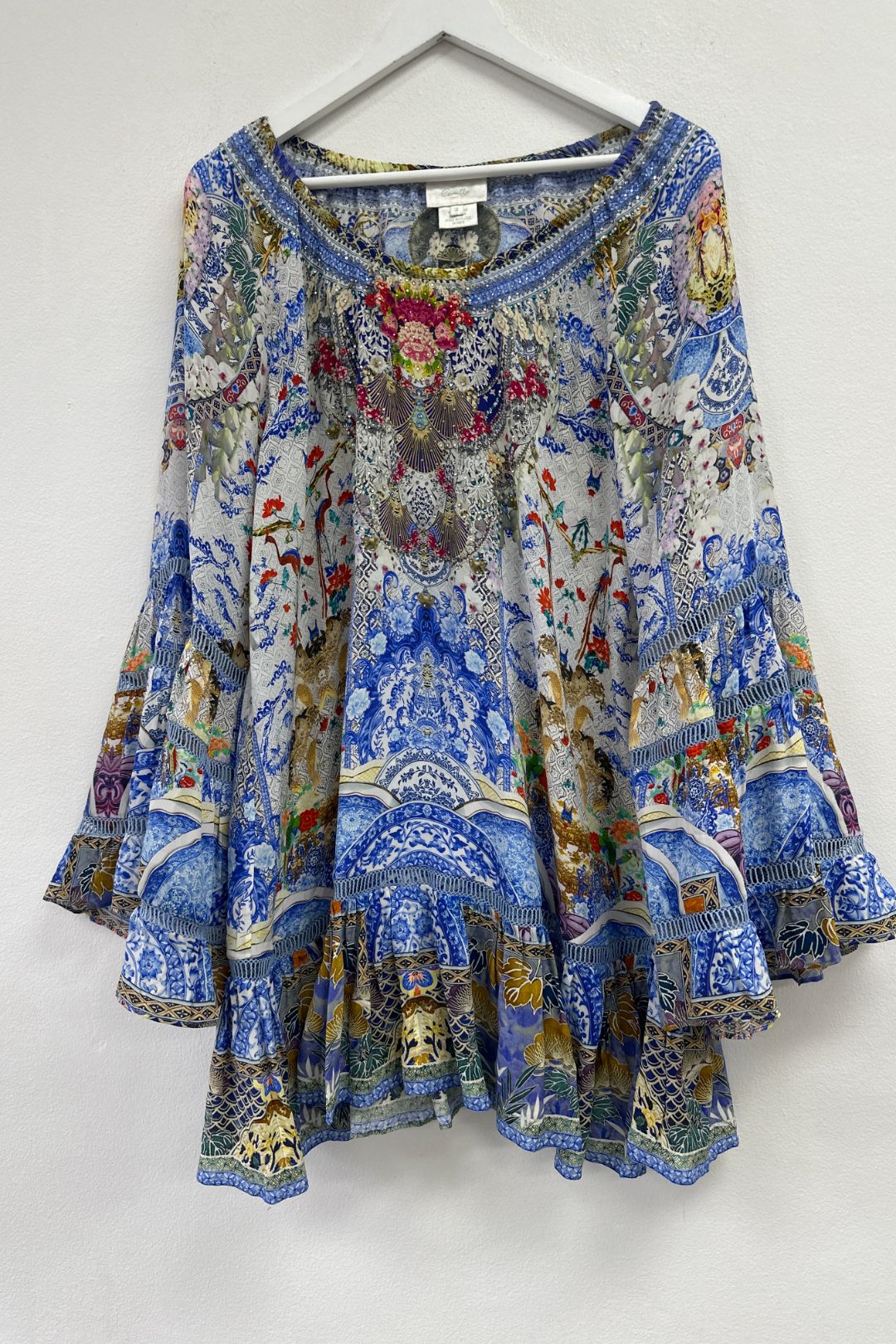 Buy Multi Geisha Gateways A Line Frill Dress Camilla GlamCorner