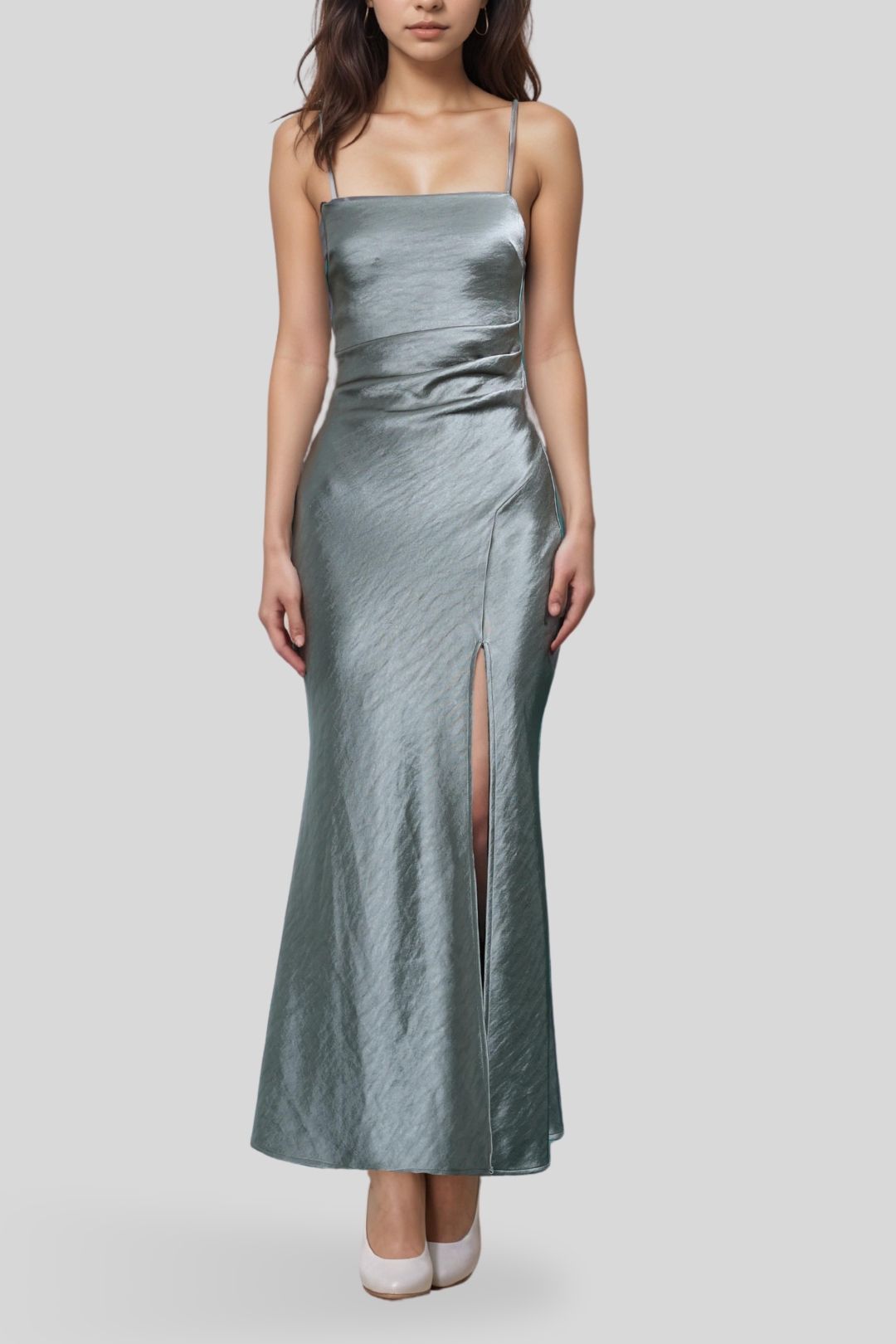 Bec and Bridge Nadia Maxi Dress Dark Olive