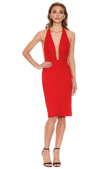 natalie rolt red dress Natalie Rolt - Valarie Dress