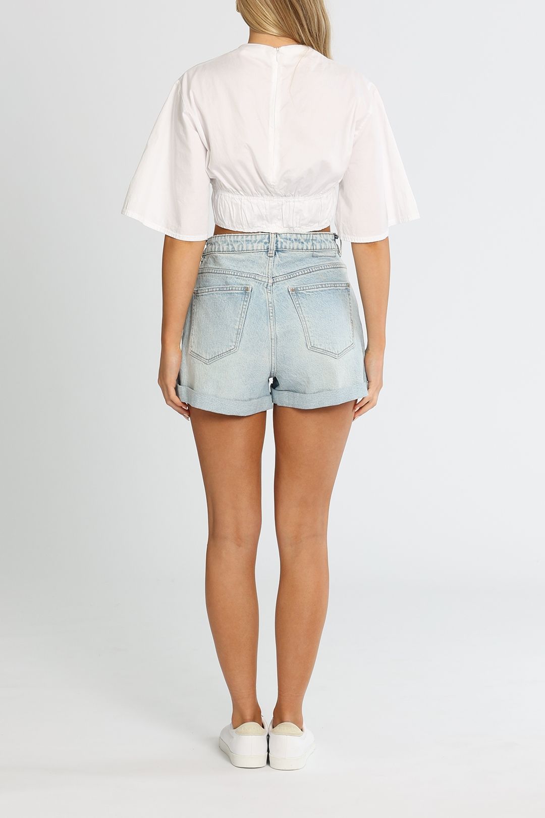 Lola Mom Short Claudia Blue