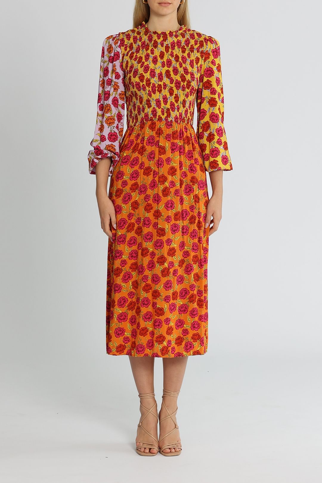 Never Fully Dressed Floral Clash Dress