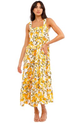 open lace back dress Rent Never Fully Dressed Orange Clemmie Dress