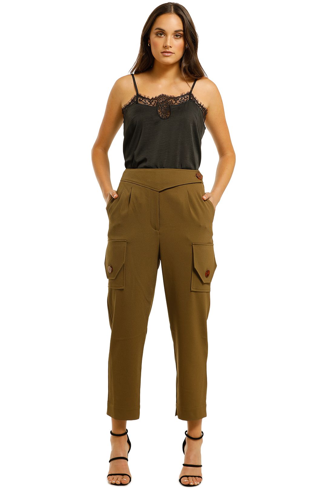 Nicholas-Cargo-Pant-Olive-Front