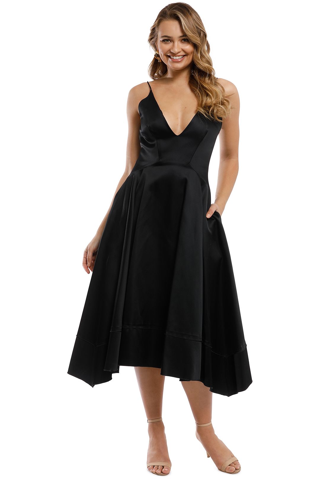 Duchess Satin Ball Dress by Nicholas for Hire GlamCorner