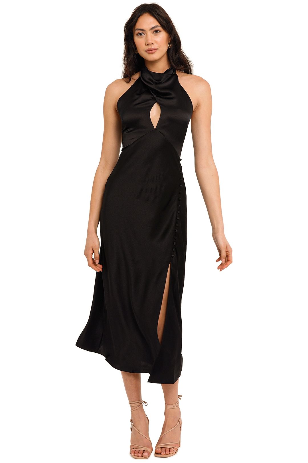 Nicholas Aline Dress Black