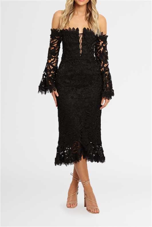 Lace Midi Dress | Shop Designer Lace Midi Dresses Online
