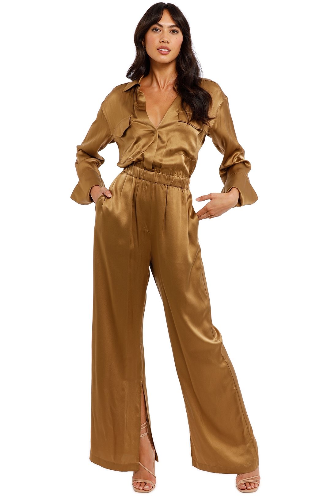 Badgley mischka clearance emma jumpsuit