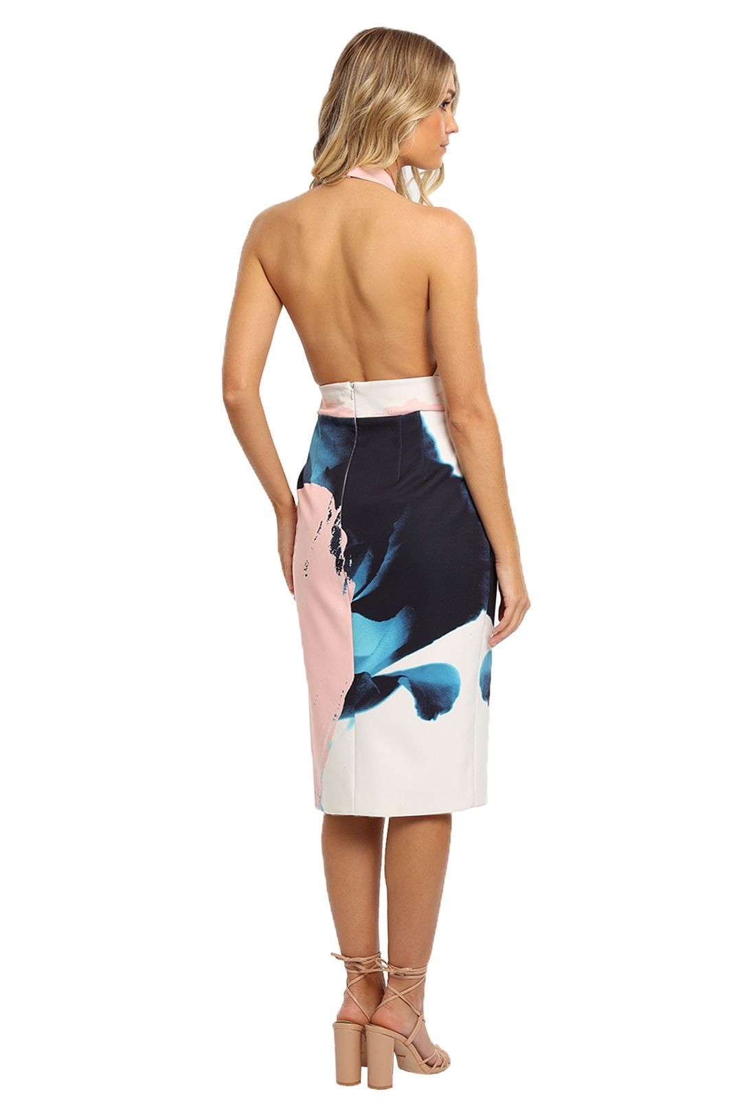 Rent Floral Apron Dress | Nicholas | GlamCorner