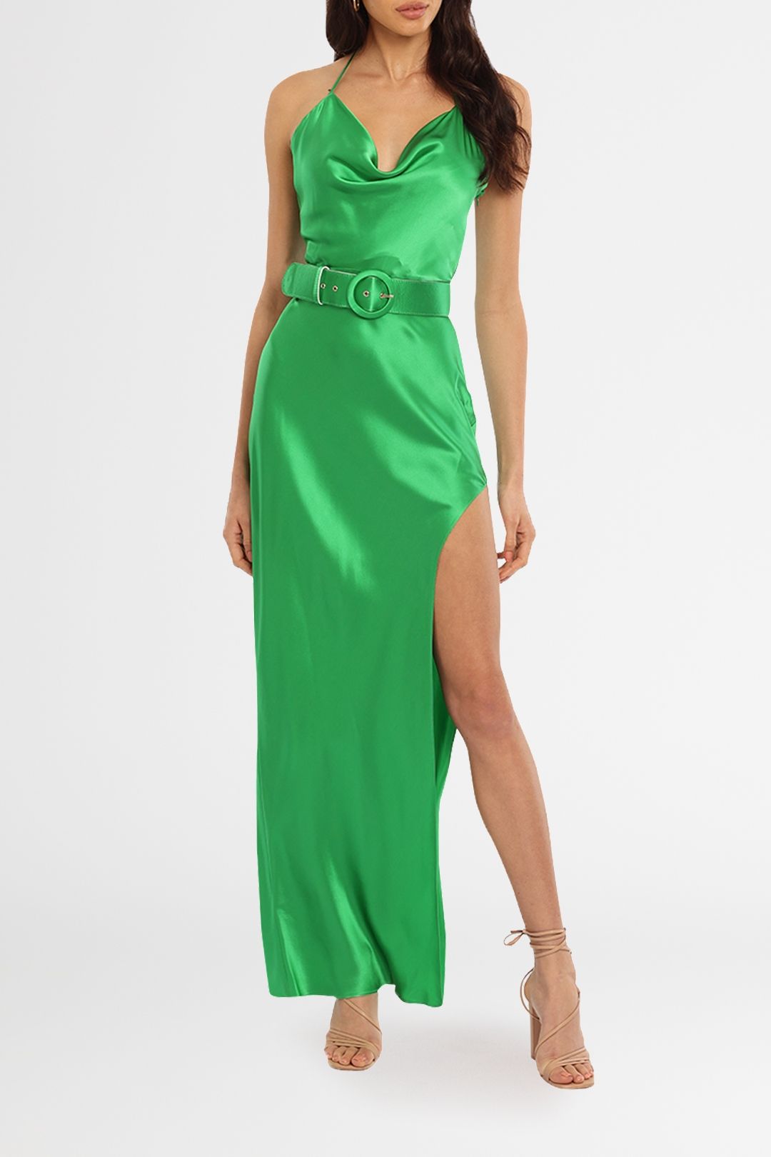 Emerald Green William Dress by Elle Zeitoune – White Runway