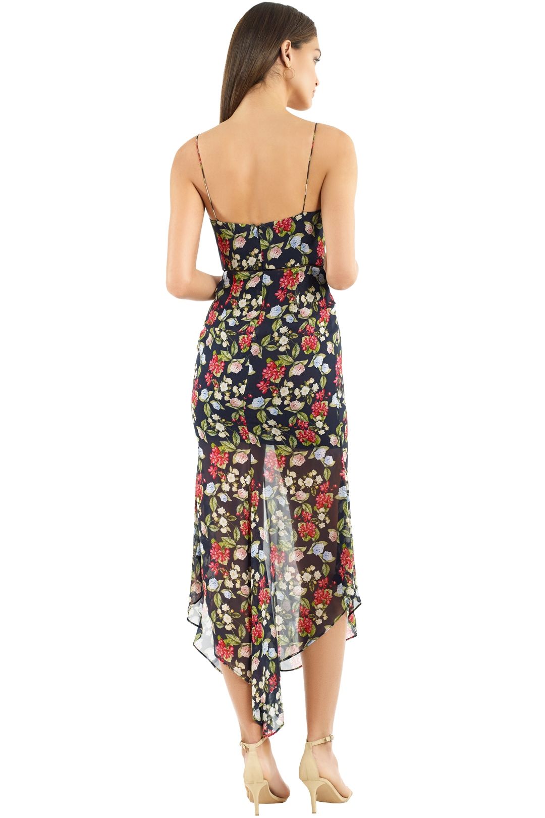 Eva Floral Drawstring Dress by Nicholas for Hire
